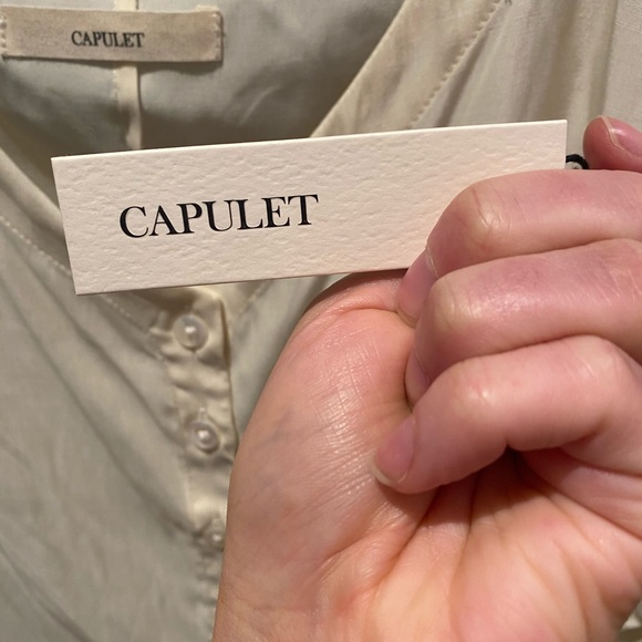 NWT Capulet “Olive” Cream off the Shoulder Blouse - Picture 5 of 5